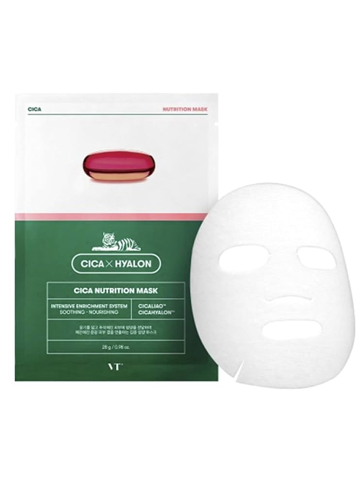 Amazon.com : VT COSMETICS CICA Nutrition Mask 6(Pcs